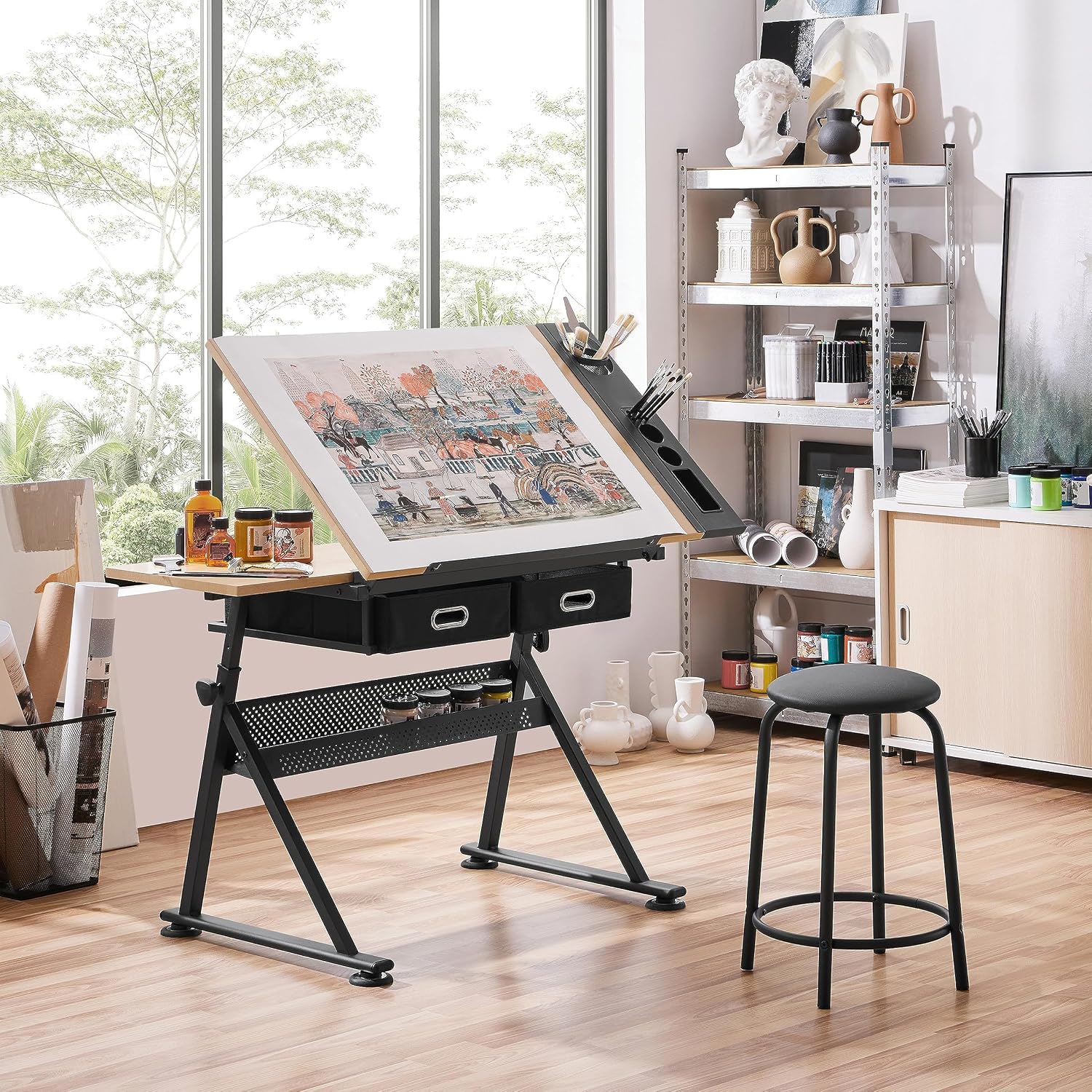 Adjustable Drafting Table Art  - огляд і ціна Office Furniture Desk