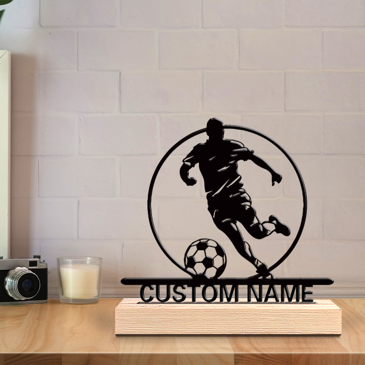 Custom Soccer Player Metal Sta - огляд і ціна Office Furniture Desk
