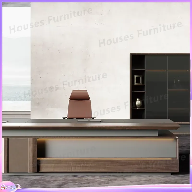 Luxury Executive Desk Solid Wo - огляд і ціна Office Furniture Desk