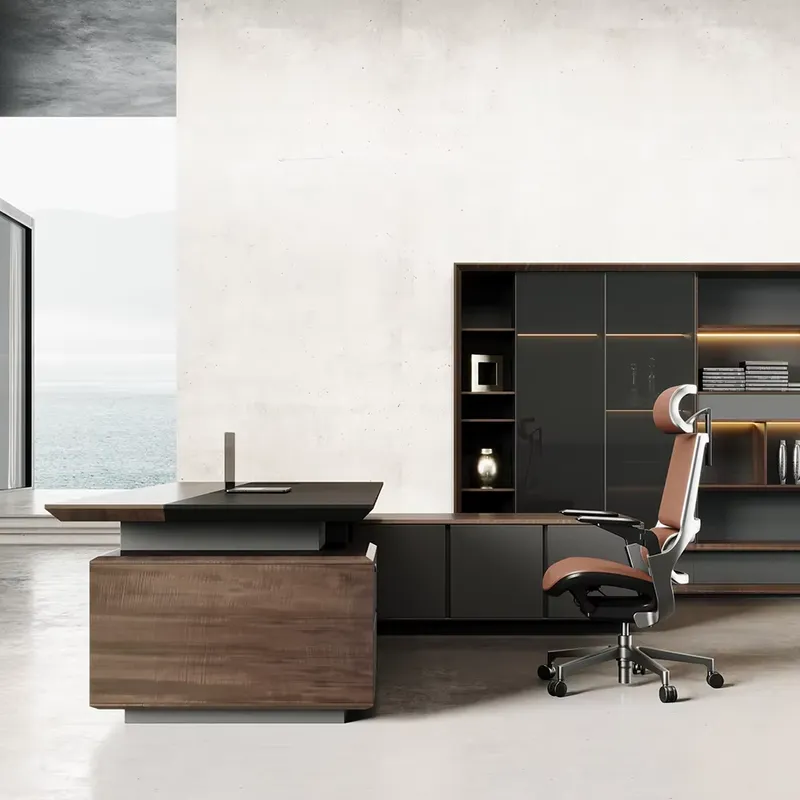 Luxury Executive Desk Solid Wo - огляд і ціна Office Furniture Desk